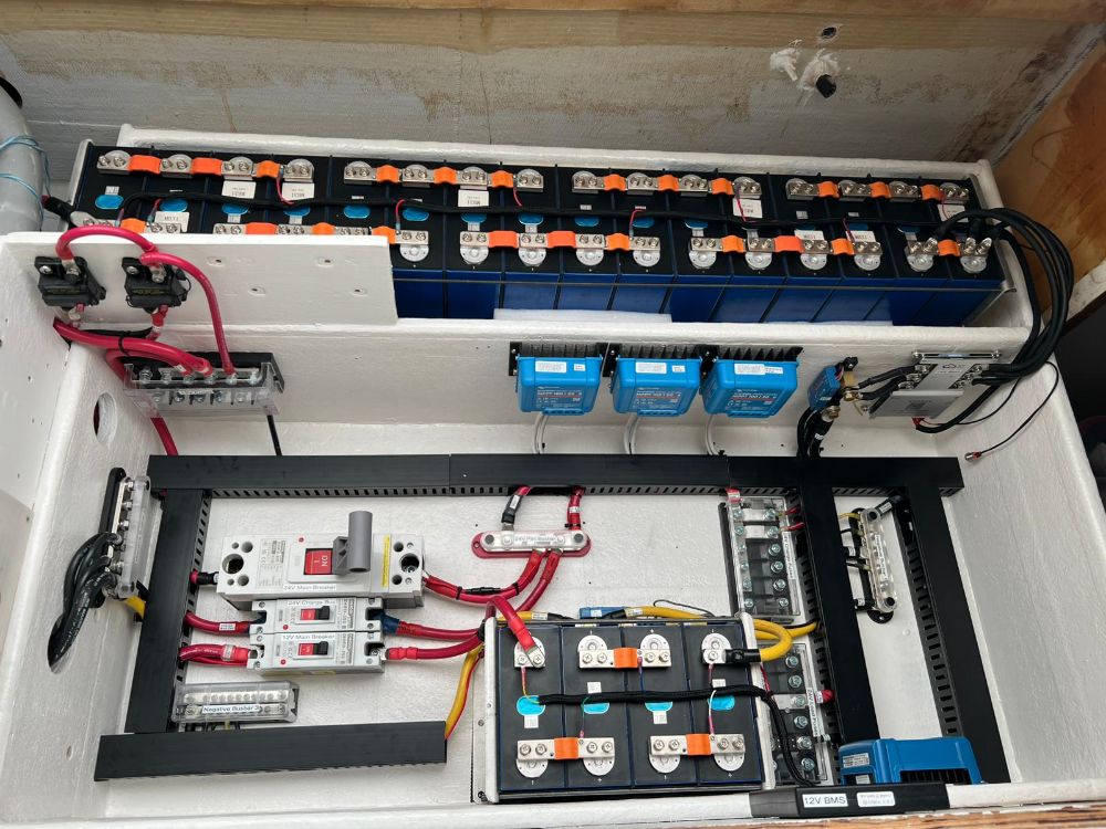 Battery bank and MPPT build